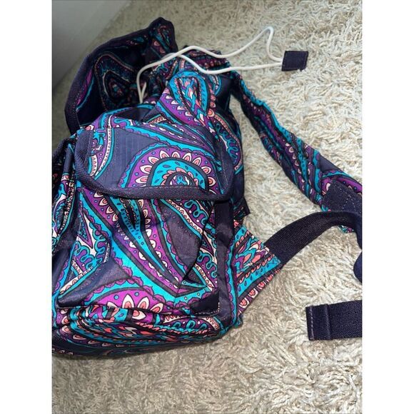 LeSportsac Explorer Backpack Hope Paisley 8264 EUC - Picture 4 of 13